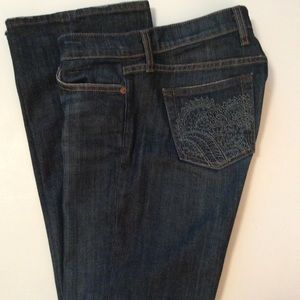 LUCKY BRAND BOOTCUT JEANS SZ 4/27 SHORT INSEAM